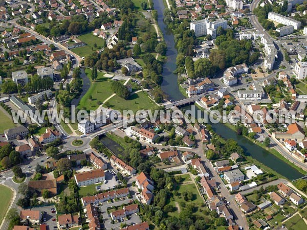 Photo aérienne de Longvic