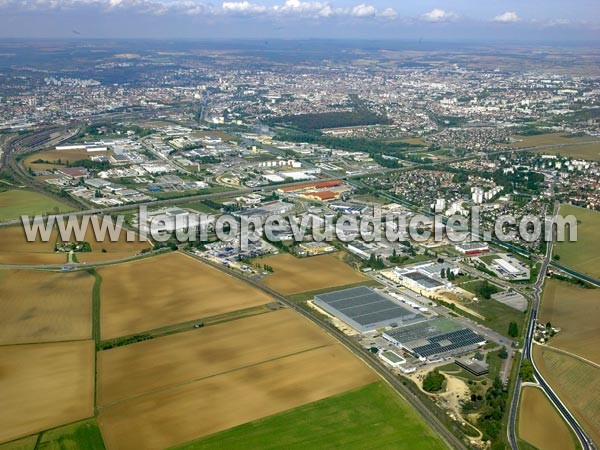 Photo aérienne de Longvic