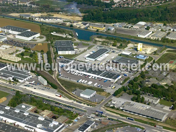 Photo aérienne de Longvic