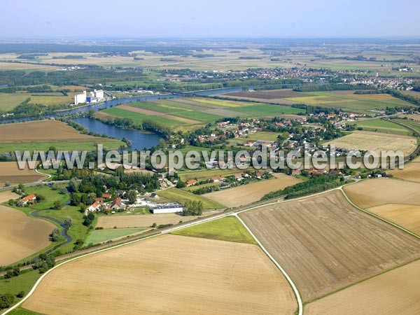 Photo aérienne de Losne