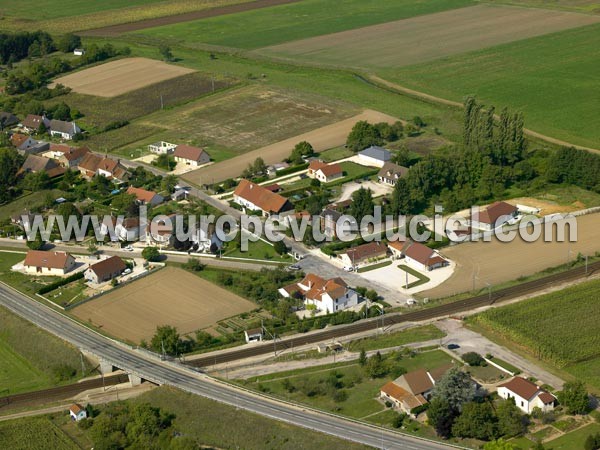 Photo aérienne de Losne