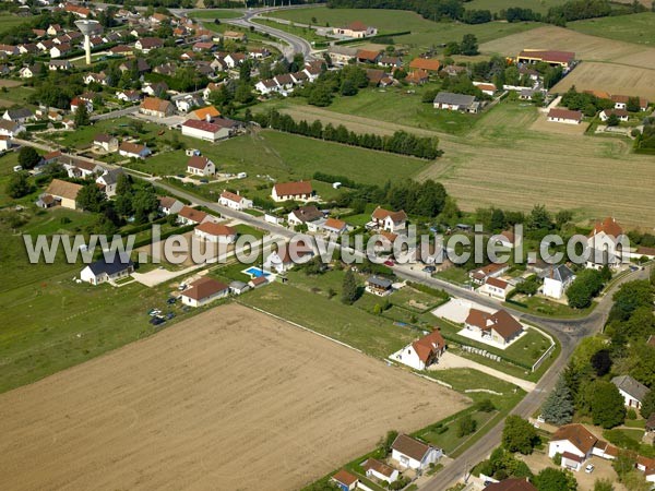 Photo aérienne de Losne