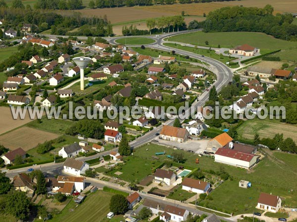 Photo aérienne de Losne