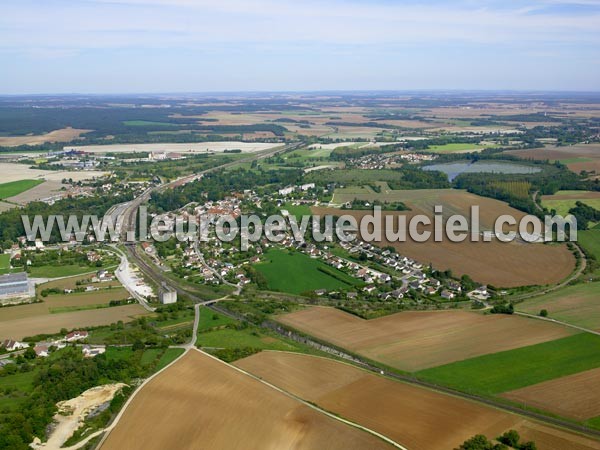 Photo aérienne de Marcilly-sur-Tille