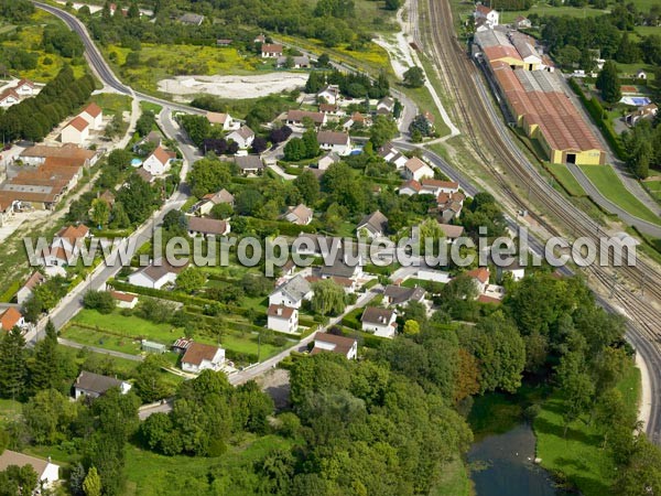 Photo aérienne de Marcilly-sur-Tille