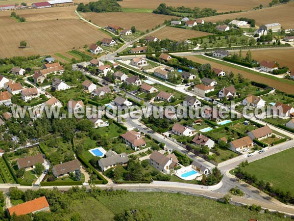 Photo aérienne de Marsannay-le-Bois