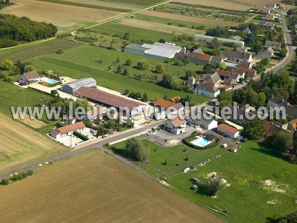 Photo aérienne de Merceuil