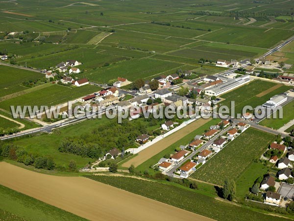 Photo aérienne de Meursault