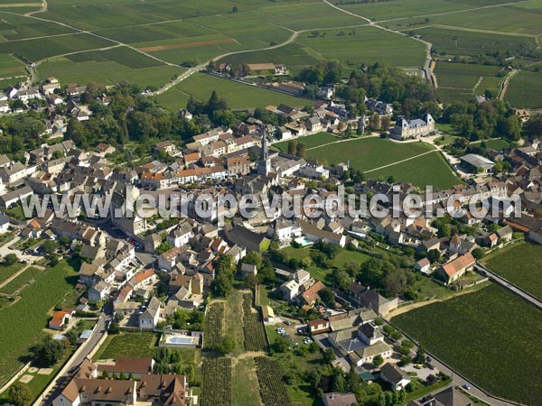 Photo aérienne de Meursault