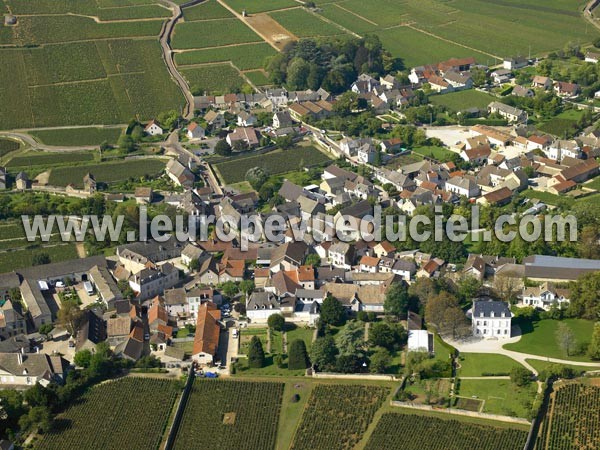 Photo aérienne de Meursault Photo aérienne de Meursault