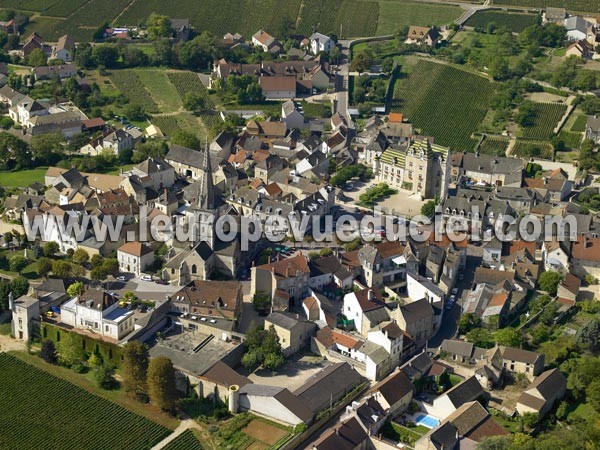 Photo aérienne de Meursault