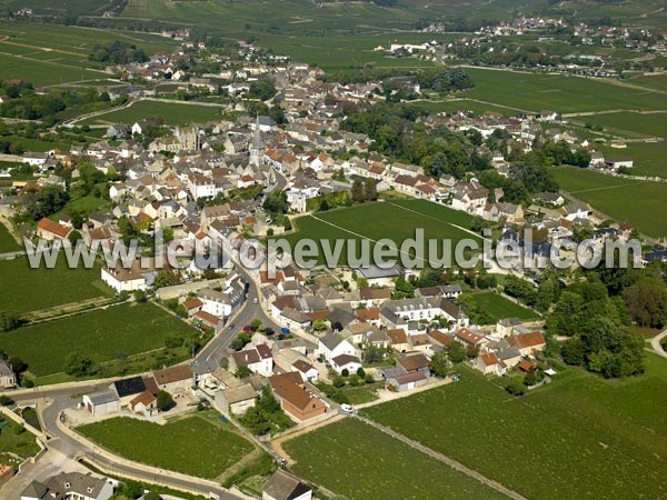 Photo aérienne de Meursault