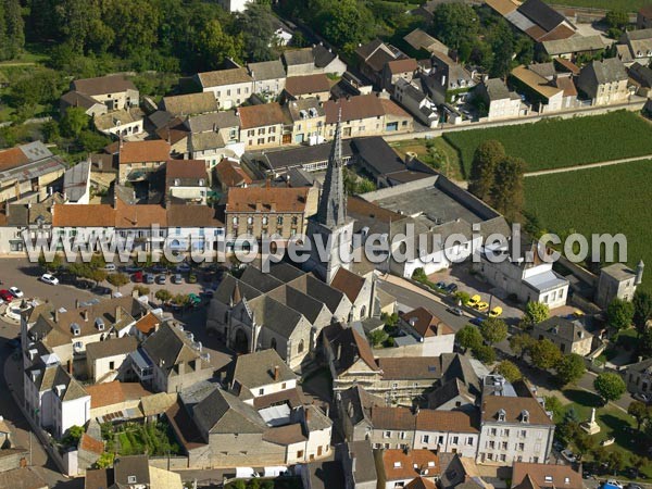 Photo aérienne de Meursault