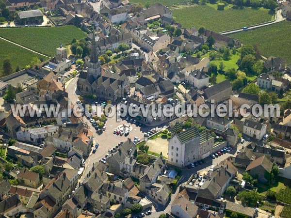 Photo aérienne de Meursault