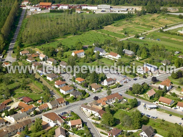 Photo aérienne de Mirebeau-sur-Bze