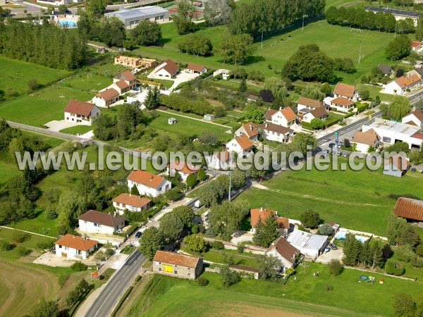 Photo aérienne de Mirebeau-sur-Bze