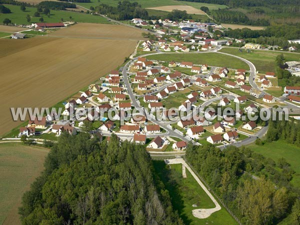 Photo aérienne de Mirebeau-sur-Bze