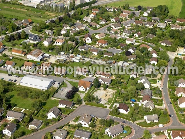 Photo aérienne de Mirebeau-sur-Bze