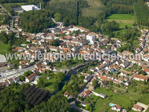 Photo aérienne de Mirebeau-sur-Bze