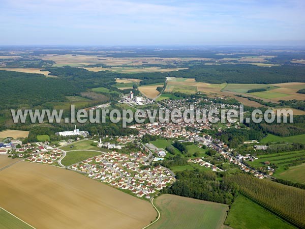 Photo aérienne de Mirebeau-sur-Bze