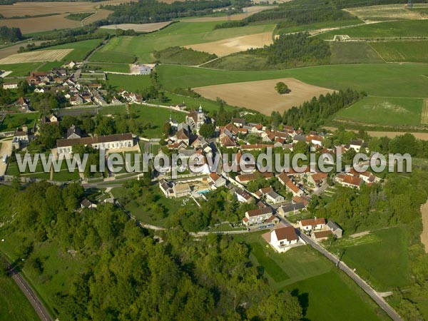 Photo aérienne de Molesme