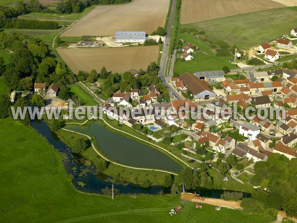 Photo aérienne de Molesme