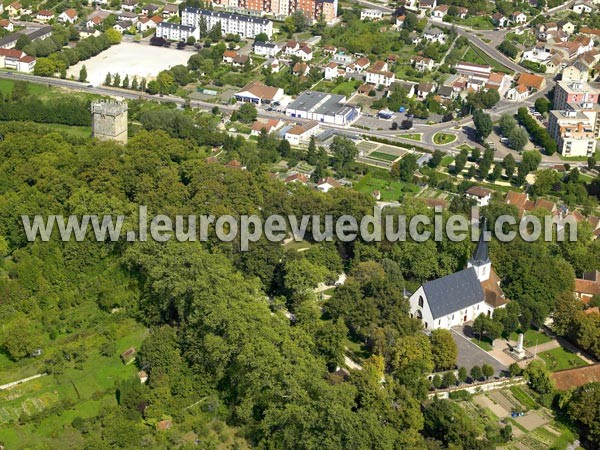 Photo aérienne de Montbard