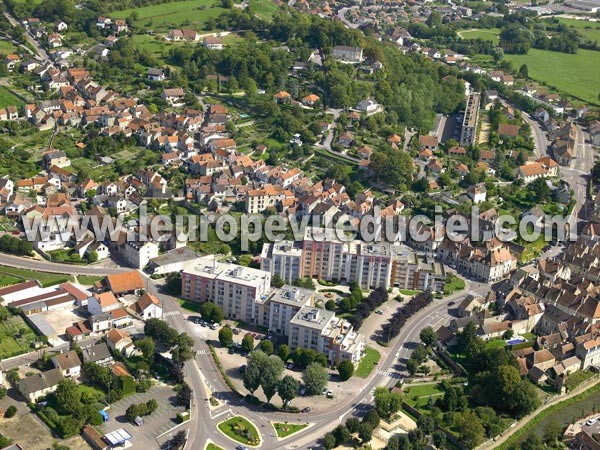 Photo aérienne de Montbard