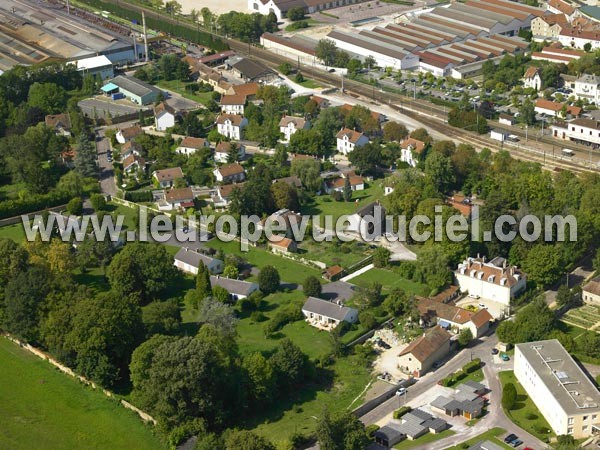 Photo aérienne de Montbard