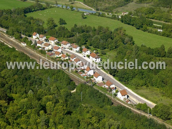 Photo aérienne de Montbard