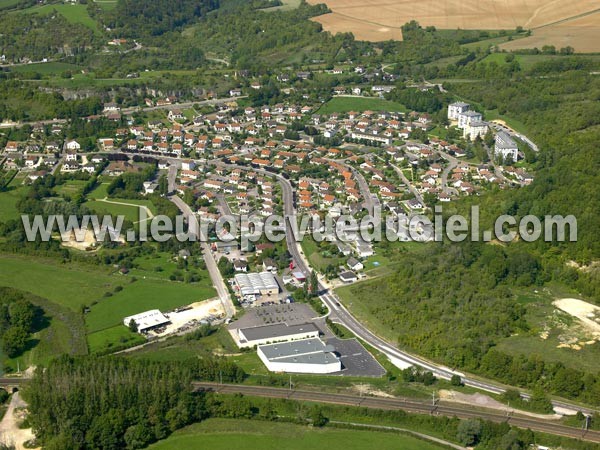 Photo aérienne de Montbard