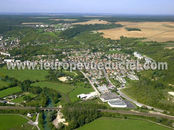 Photo aérienne de Montbard