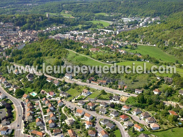 Photo aérienne de Montbard