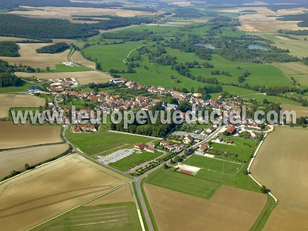 Photo aérienne de Montigny-sur-Aube