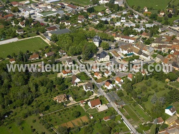 Photo aérienne de Nolay