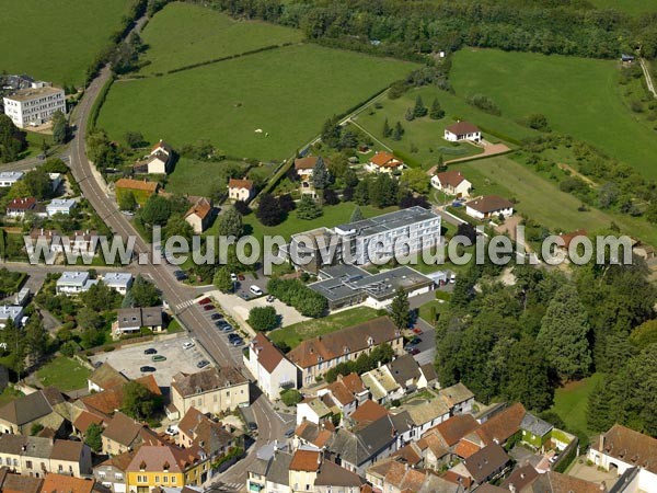 Photo aérienne de Nolay