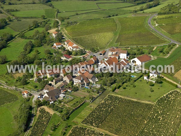 Photo aérienne de Nolay