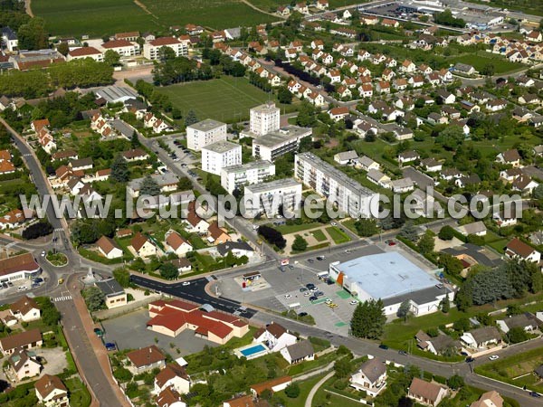 Photo aérienne de Nuits-Saint-Georges