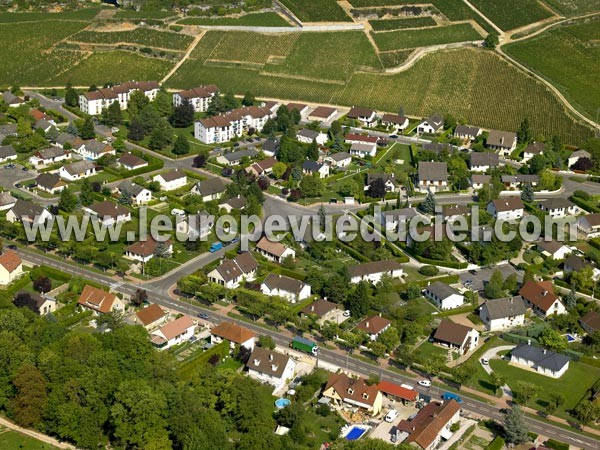 Photo aérienne de Nuits-Saint-Georges