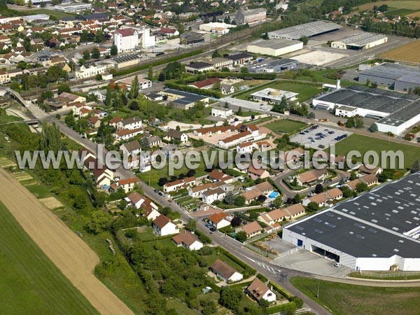 Photo aérienne de Nuits-Saint-Georges