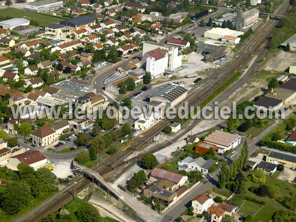 Photo aérienne de Nuits-Saint-Georges