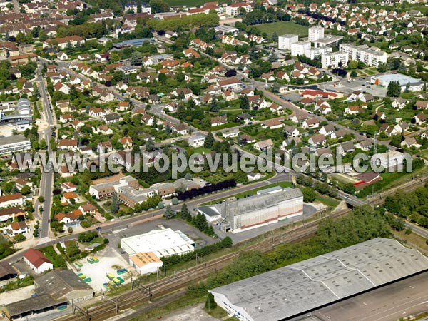 Photo aérienne de Nuits-Saint-Georges