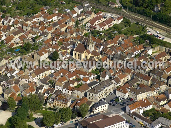 Photo aérienne de Plombières-lès-Dijon