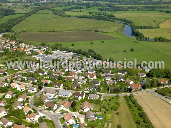 Photo aérienne de Pontailler-sur-Sane