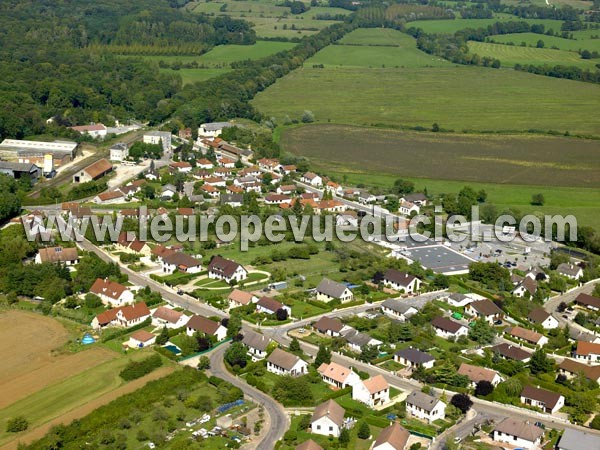 Photo aérienne de Pontailler-sur-Sane