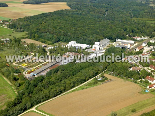 Photo aérienne de Pontailler-sur-Sane