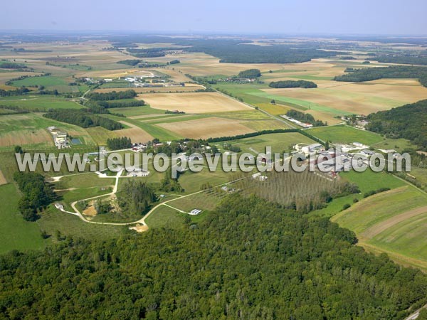 Photo aérienne de Pontailler-sur-Sane