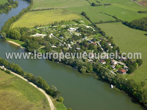 Photo aérienne de Pontailler-sur-Sane