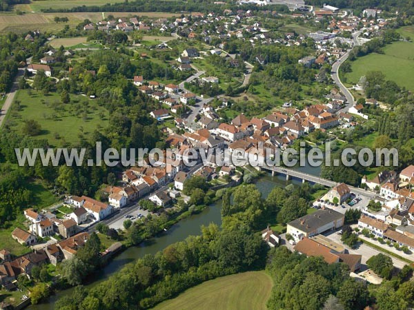 Photo aérienne de Pontailler-sur-Sane