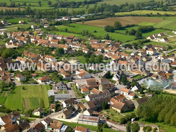 Photo aérienne de Pouillenay